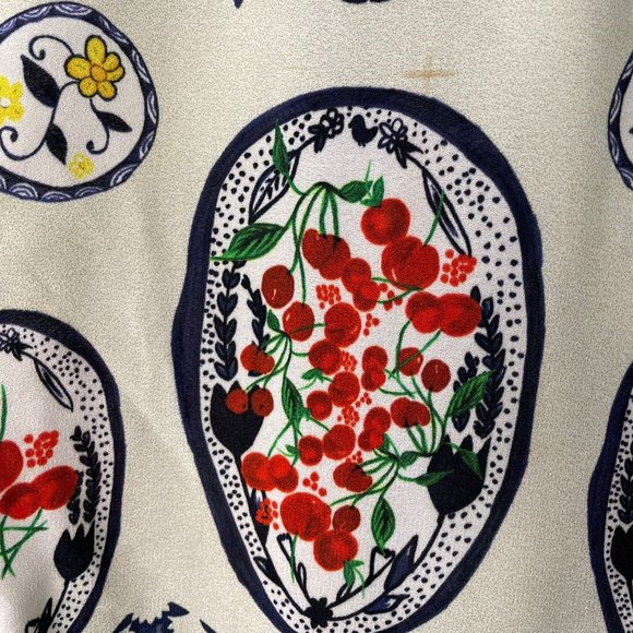 (ANTIX) Checkered Blue, White and Red Dress with Little Ants in Pattern - Picture 6 of 6